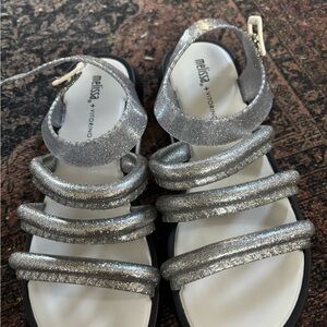 Melissa jellies Silver Sandals